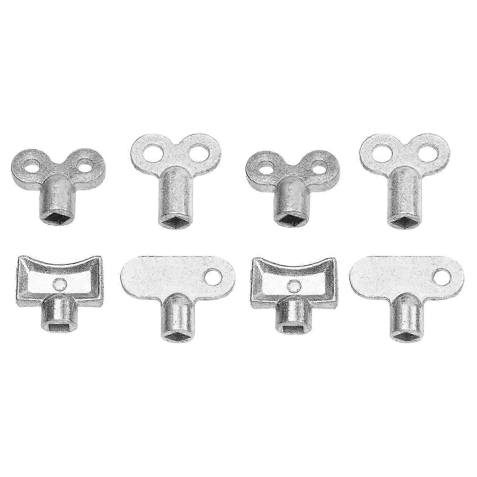 8pcs Heater Bleed Keys Radiator Bleed Key Plumbing Valves Key for Radiators