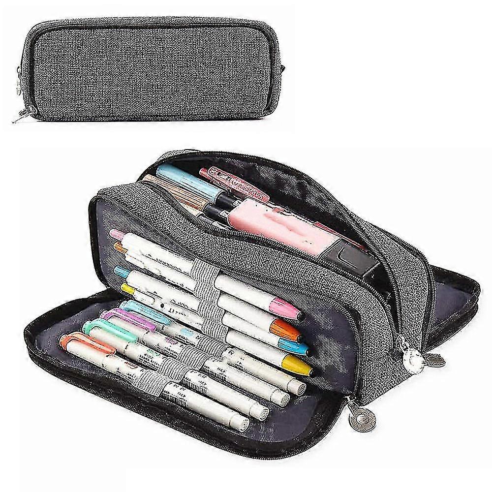 Large Pencil Case, Durable Pen Pouch With Big Capacity, Minimalist