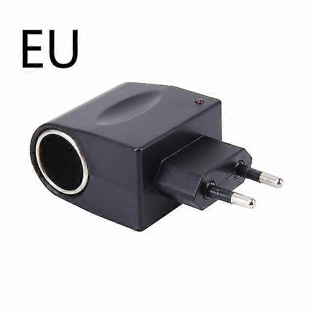 2023 Universal 220V AC To 12V DC Car Power Adapter Socket Converter 220V To 12V Household Cigarette Lighter US EU Plug