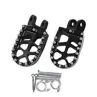 De boa qualidade Footpegs Foot Pegs Pedal apoios para os pés para Honda Cr 80 85 R Crm 250 Xr 400 R Crf 230 1000 L Dtc para Kaw Klx 250 S 300 R Klr 650