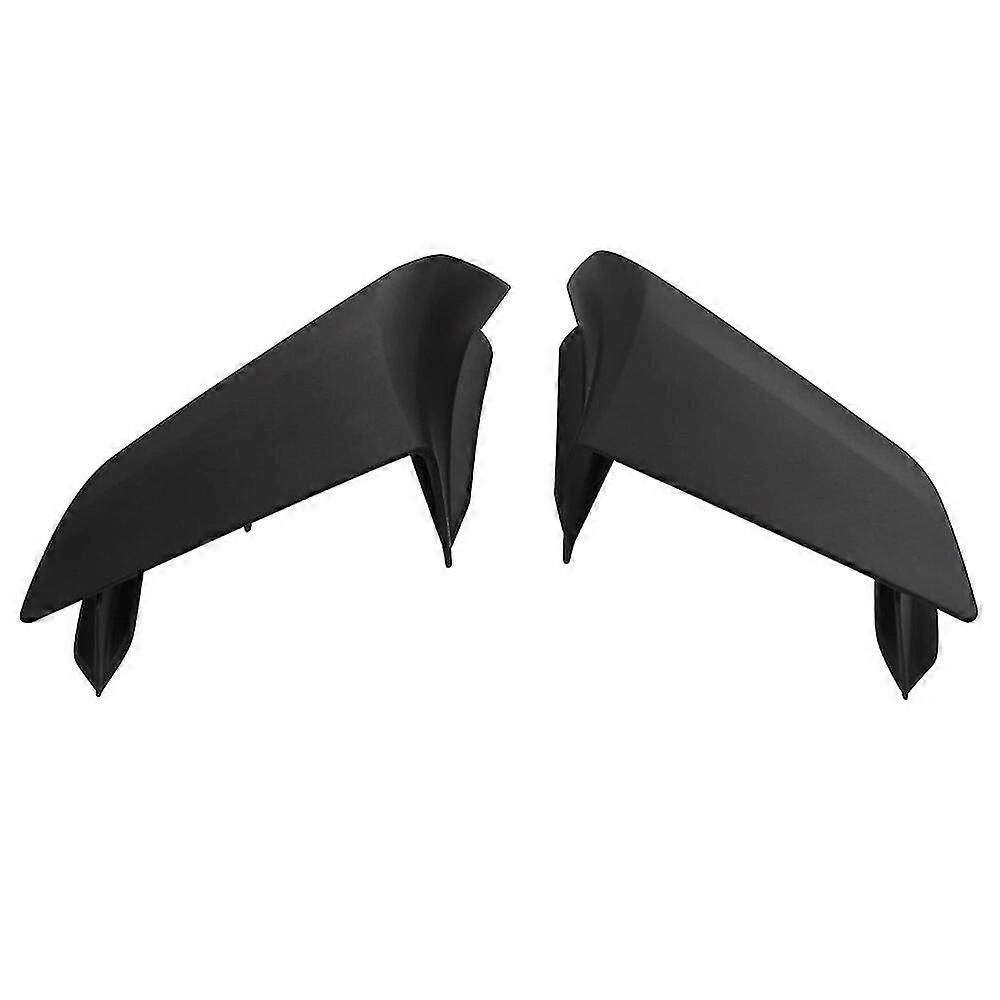 Aile De Vent Fixe Pour Kawasaki Ninja636 Zx6r 2019 2020 2021 2022 Noir Aileron Aérodynamique Winglet Ninja 636 Zx 6r 21