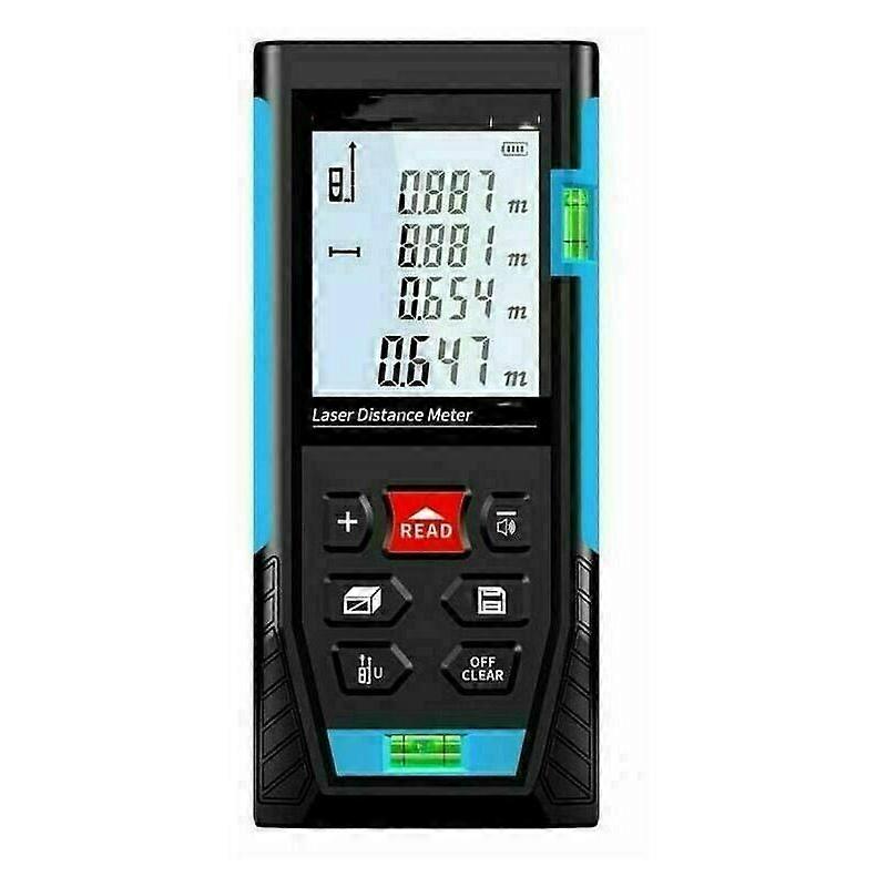 50m Laser Rangefinder, Laser Meter, Calculates Surface Volume Distance, Pythagorean Function, Store 99 Data, Mute Function, IP54 Cisea