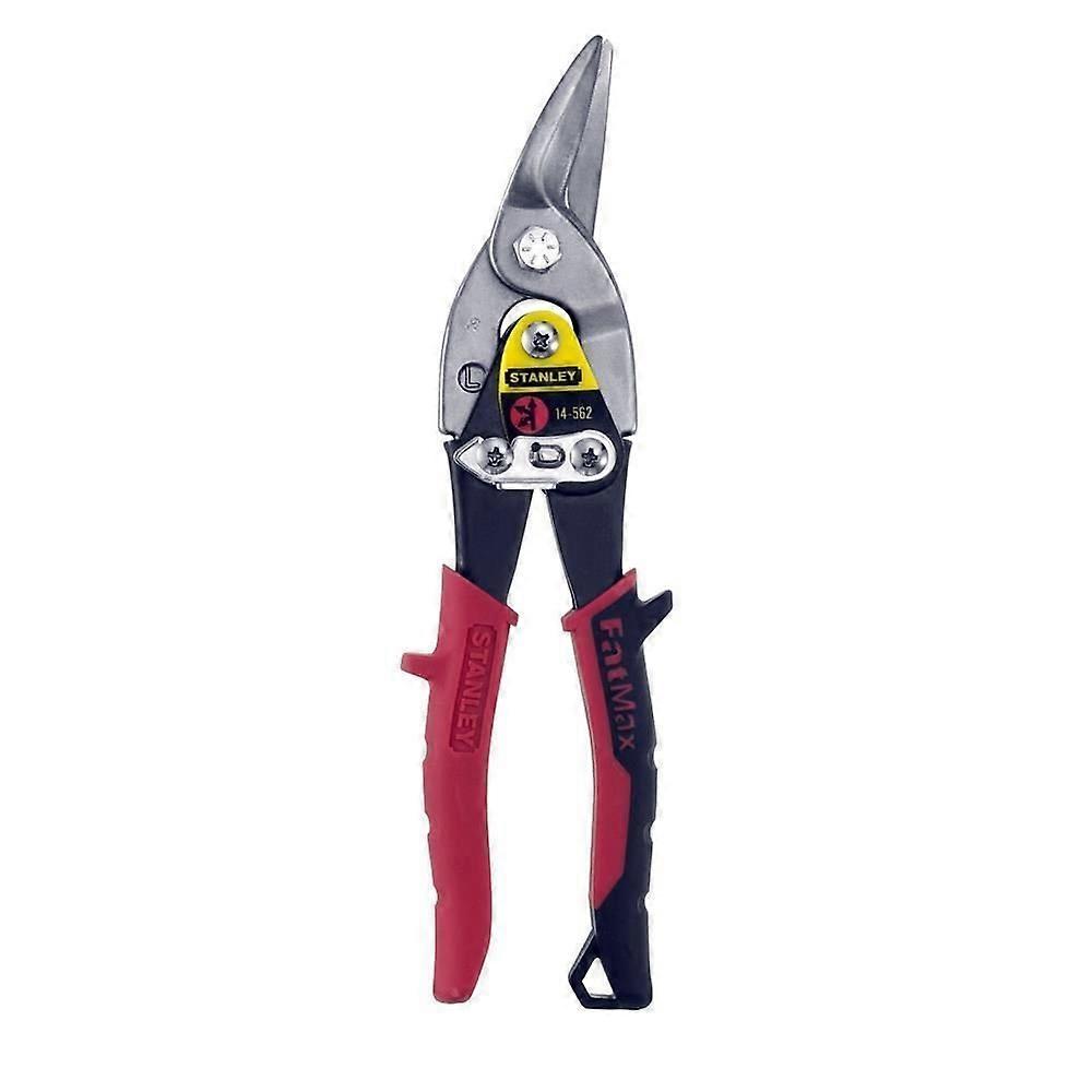 Aviation Snips Left Cut Thin Head Forged Chrome Steel Double Pivot Action for More Power Ergonomic Handles Robust and Ergonomic Range 2-14-562