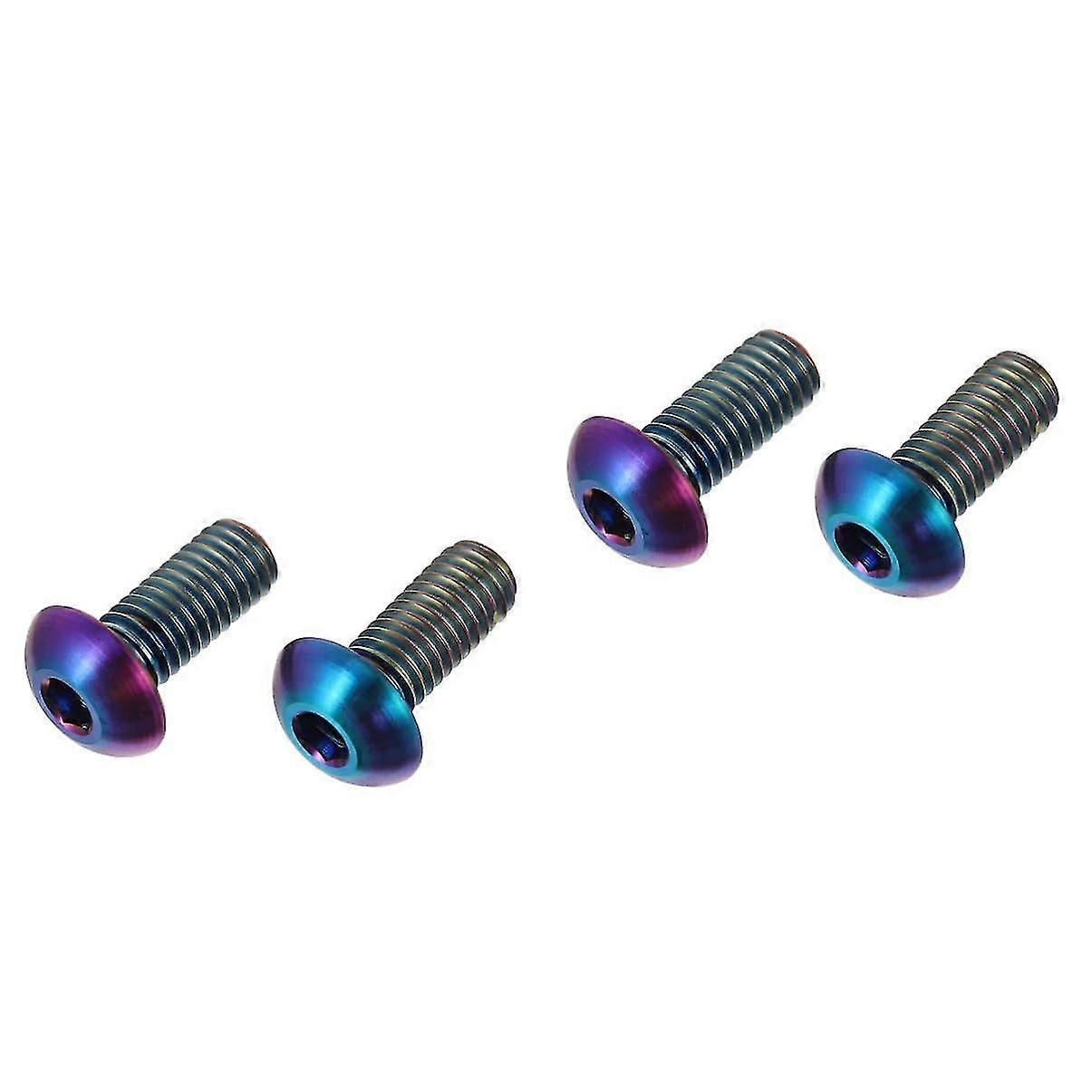 Titán kulacs ketrec csavarok (4db) - M5 hatlapú csavarok MTB, országúti és triatlon kerékpárokhoz TW