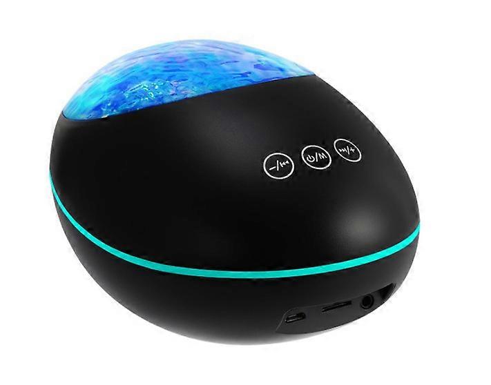 LED Ceiling Starry Night Ocean Wave Galaxy Star Projector Light Space Music Lamp