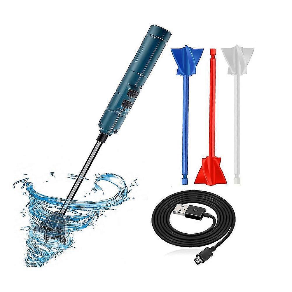 Electric Mixer Powerful Epoxy Mixer With 4 Reusable Mixer Paddle