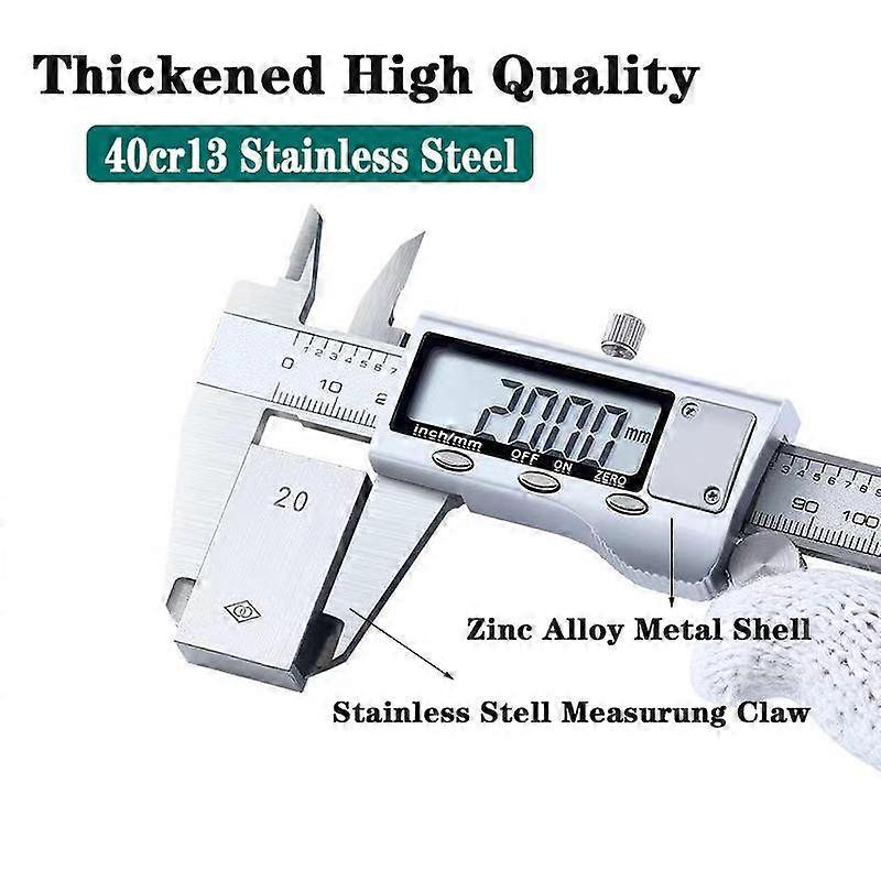 Electronic Digital Caliper 32 High-Speed Steel Carbon Gauge Blocks Standard Metric Gauges Precision 150mm 0.001
