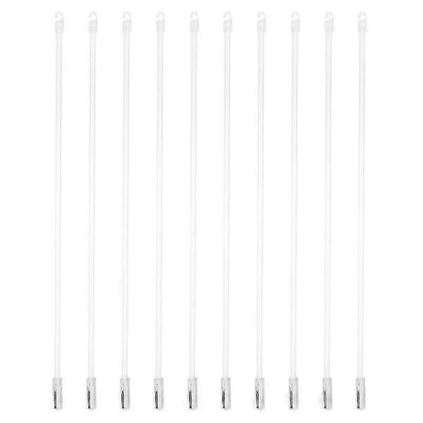 10 Pcs Clear Hooks Hanging Blind Opener Replacement Window Blinds Hooks Vertical Blinds Accessories Window Blind Tilt Wand