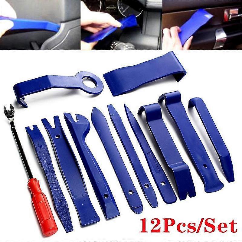 12pcs Hand Tool Kit  Auto Car Opening Repair Tool Set
