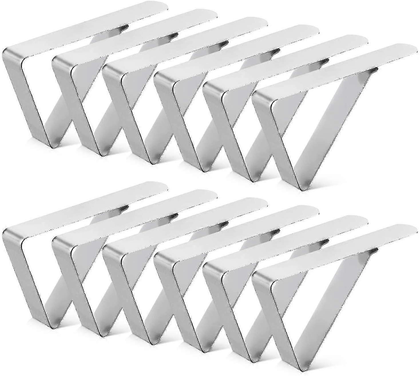 12pack Tablecloth Clips,picnic Table Clip,home Table Cover S