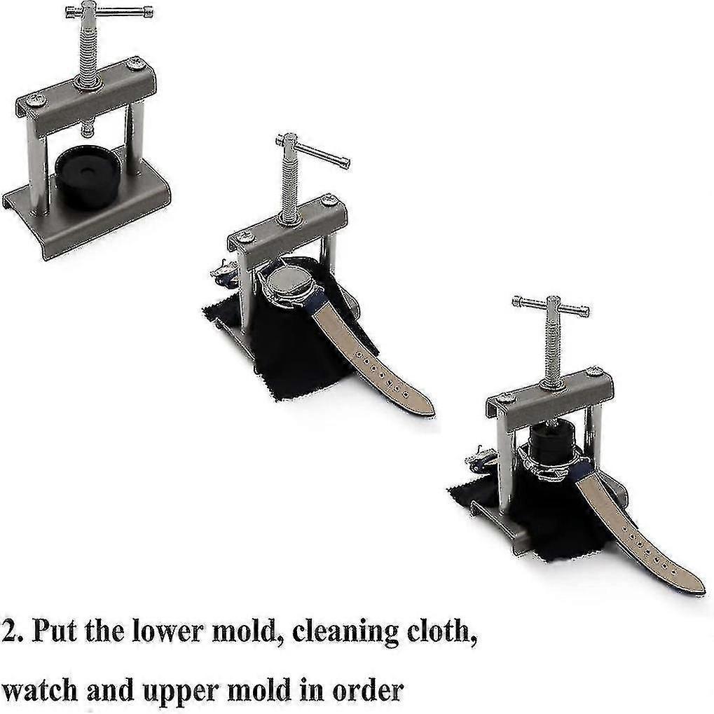 Watch Press Tool, Watch Back Case Closer, Watch Repair, Battery Replacement Tool