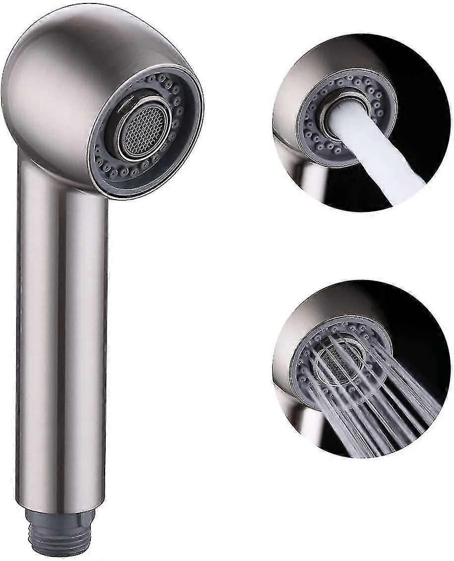 Bathroom kitchen faucet pull-out spray head, universal replacement shower head, two-function hand shower head