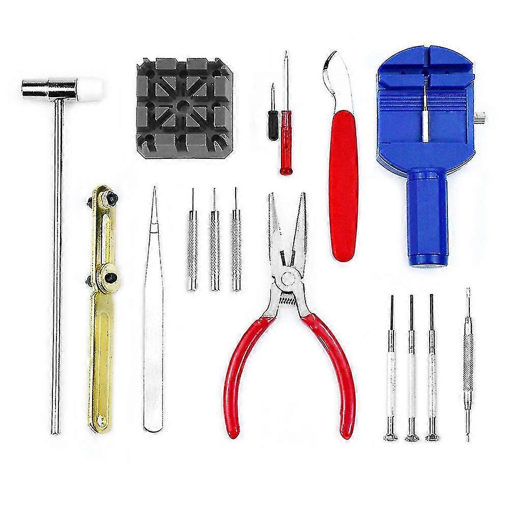 16pcs/set Watch Repair Set Wrist Strap Adjustable Watch Pin Tool Kit