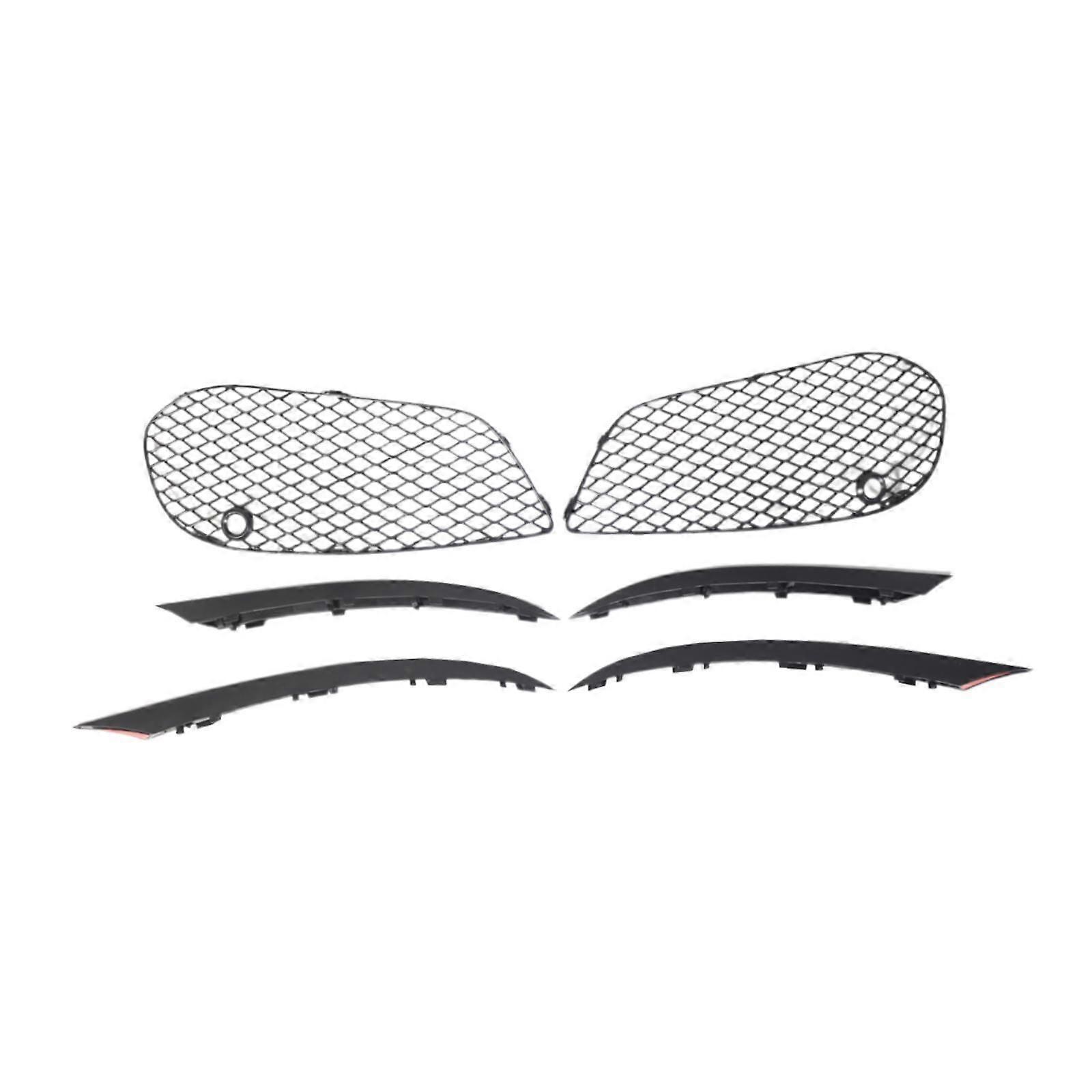 Front Lower Fog Light Grille Set for Mercedes-benz C-class