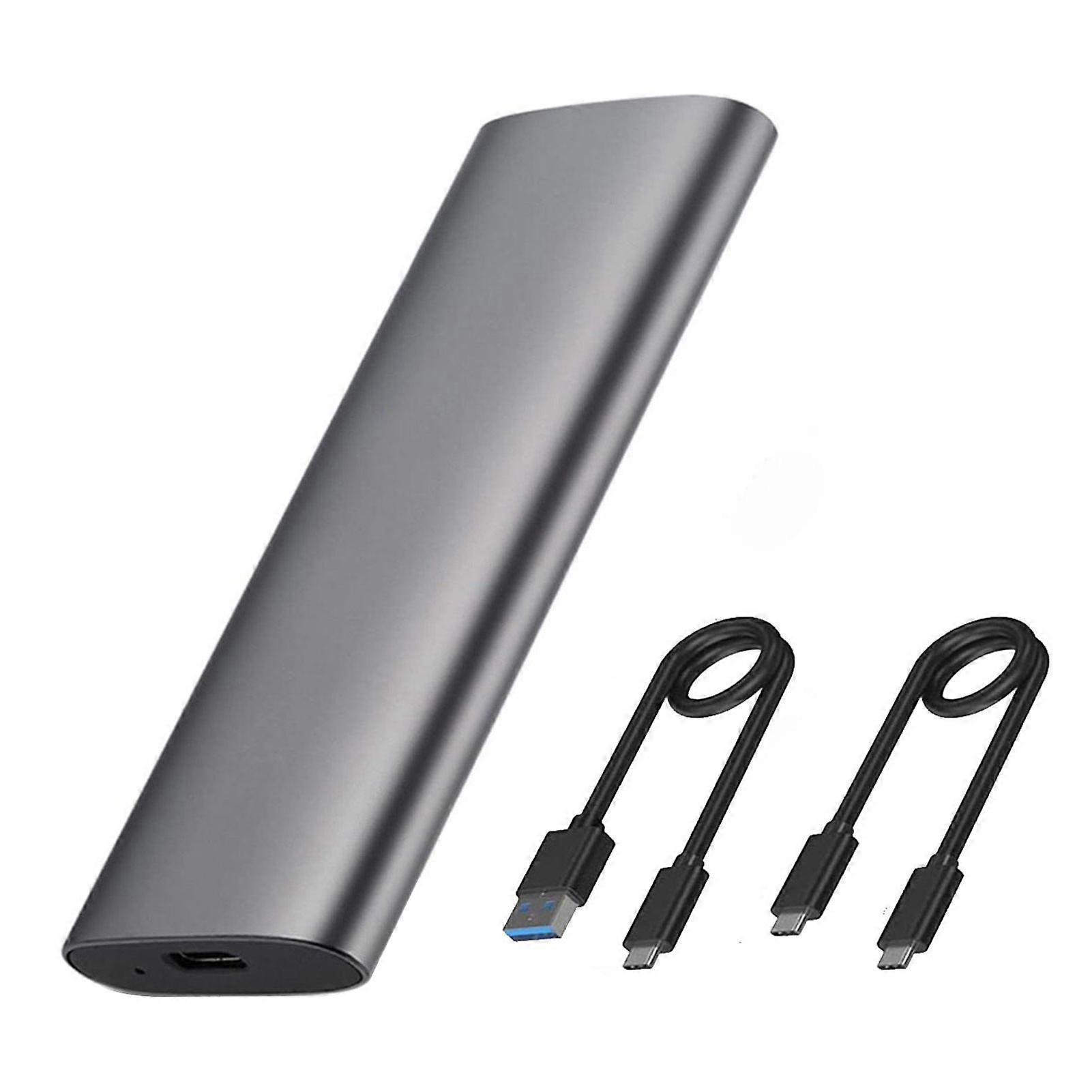 M2 SSD Enclosure Type-C 3.1 5Gbps/10Gbps NVME NGFF B-Key/M-Key Tools-free Mobile Hard Disk Drive HDD Box Computer Accessories