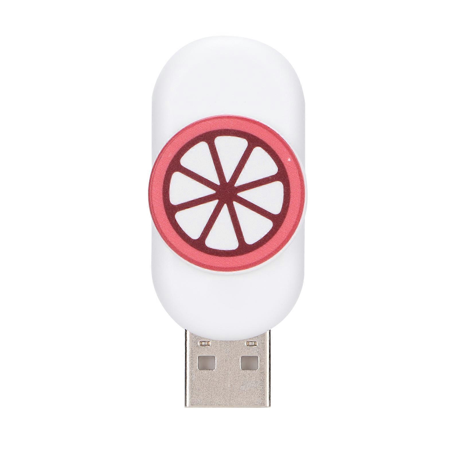 Cartoon U Disk Mangosteen Appearance Knob Style Mini Portable Flash Drive Memory Device