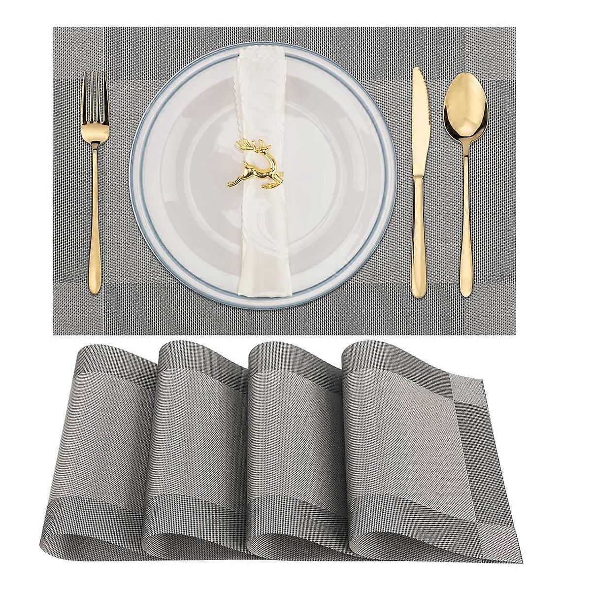 placemats, heat-resistant, stain-resistant, washable