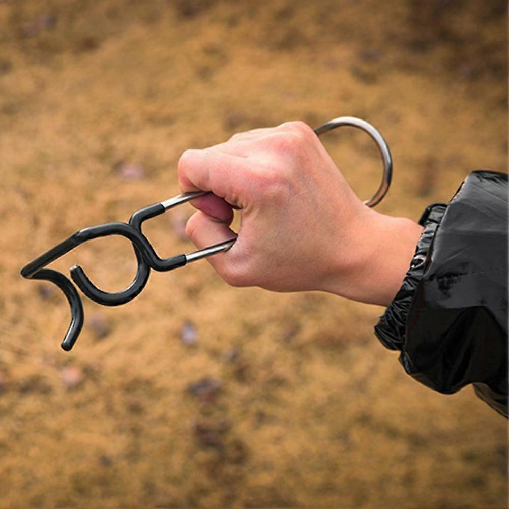 Stainless Steel Camping Fishing Chair Water Bottle Holder Holder Hanger Holder Multifunction Lightweight Comfortable