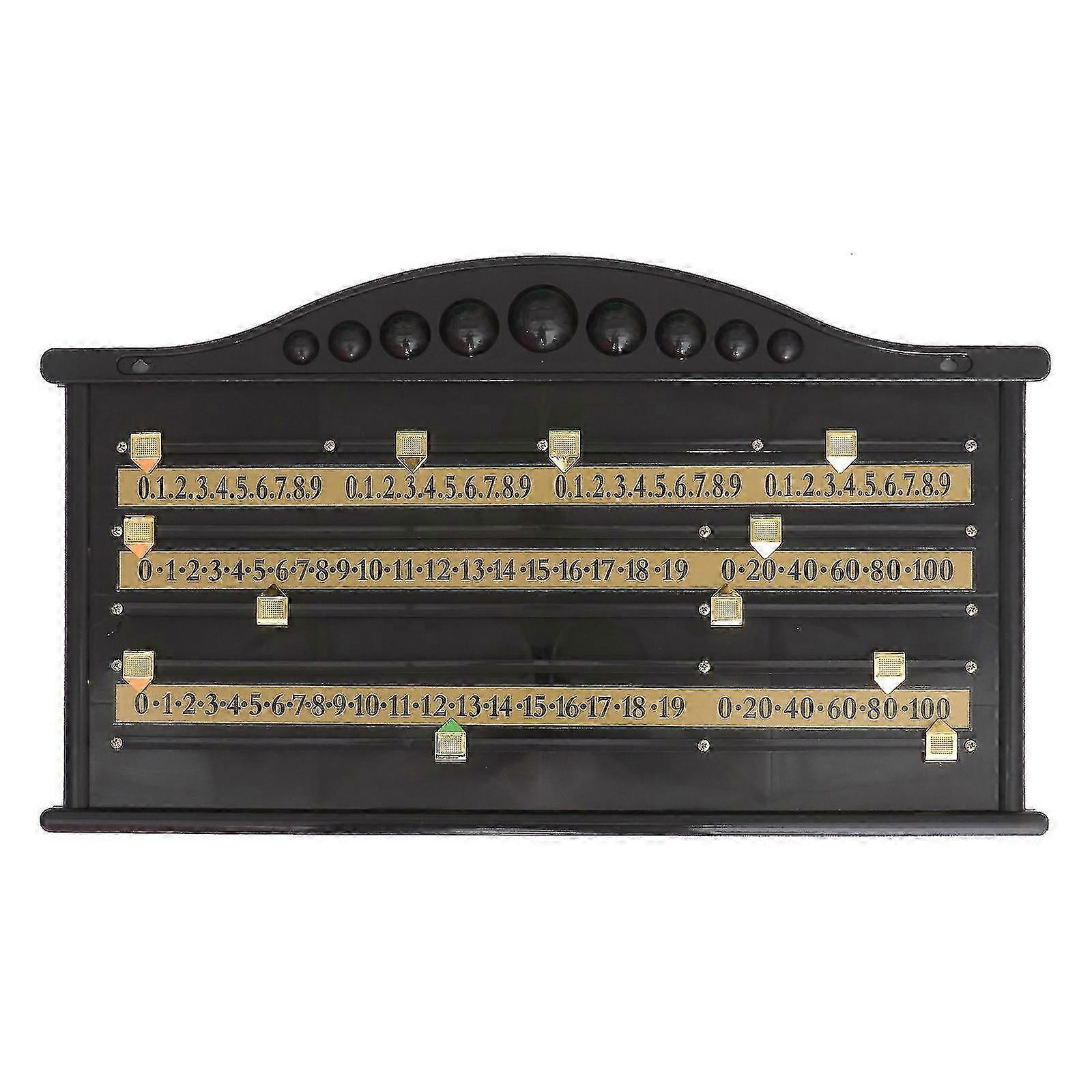 Snooker Pool Scoreboard Game Scorer Iard Accessories Home ()