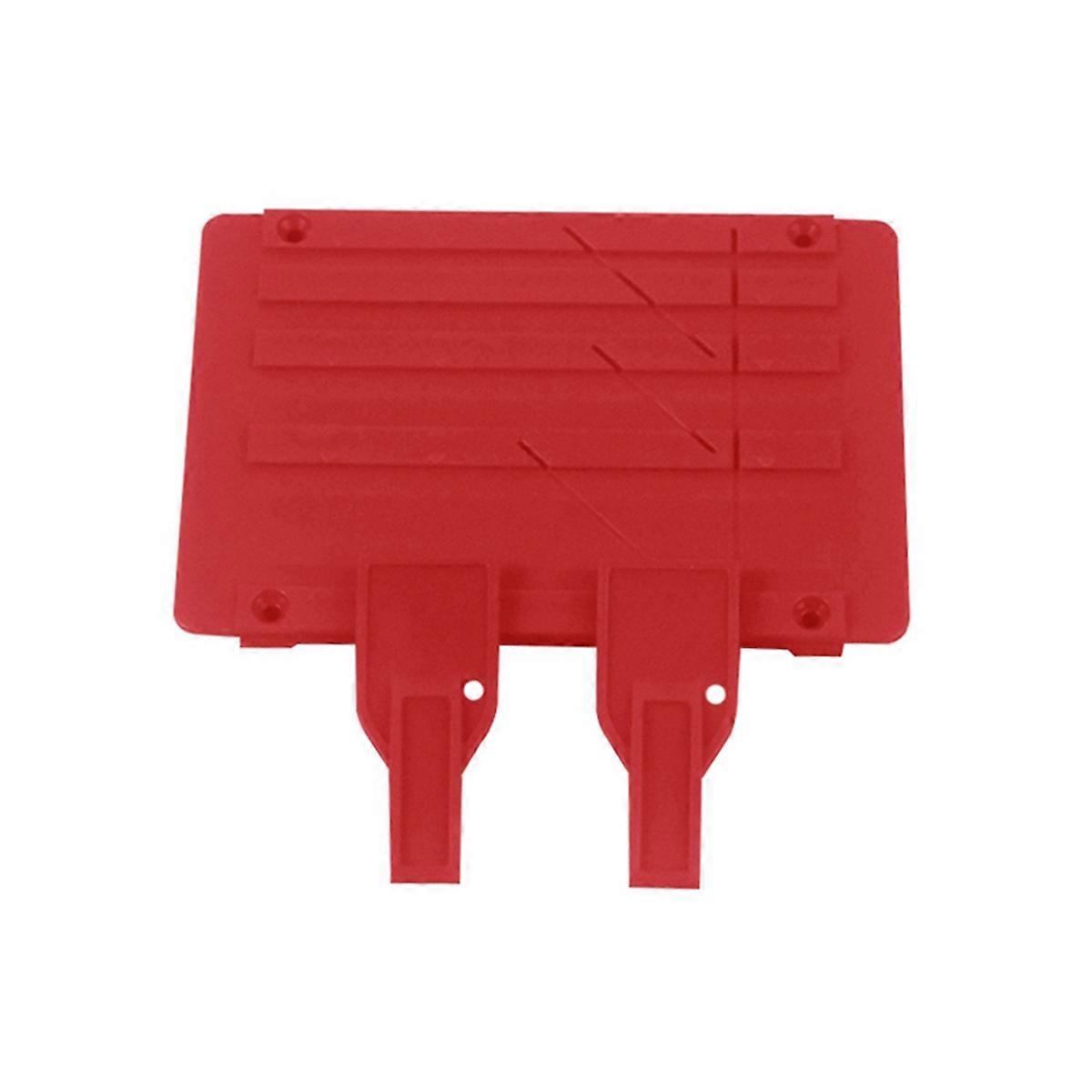 Tape Splicing Set Reel to Reel Tape Recorder Splicing Block for Opening Cassette Tape Repair with Two Fixers Red