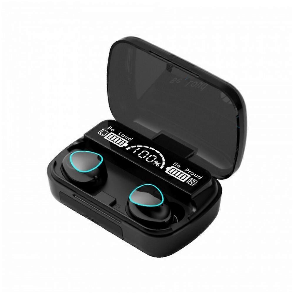 M10 True Wireless Bluetooth Headphones (In-Ear - Micro-Auricular - Noise Reduction - Black)