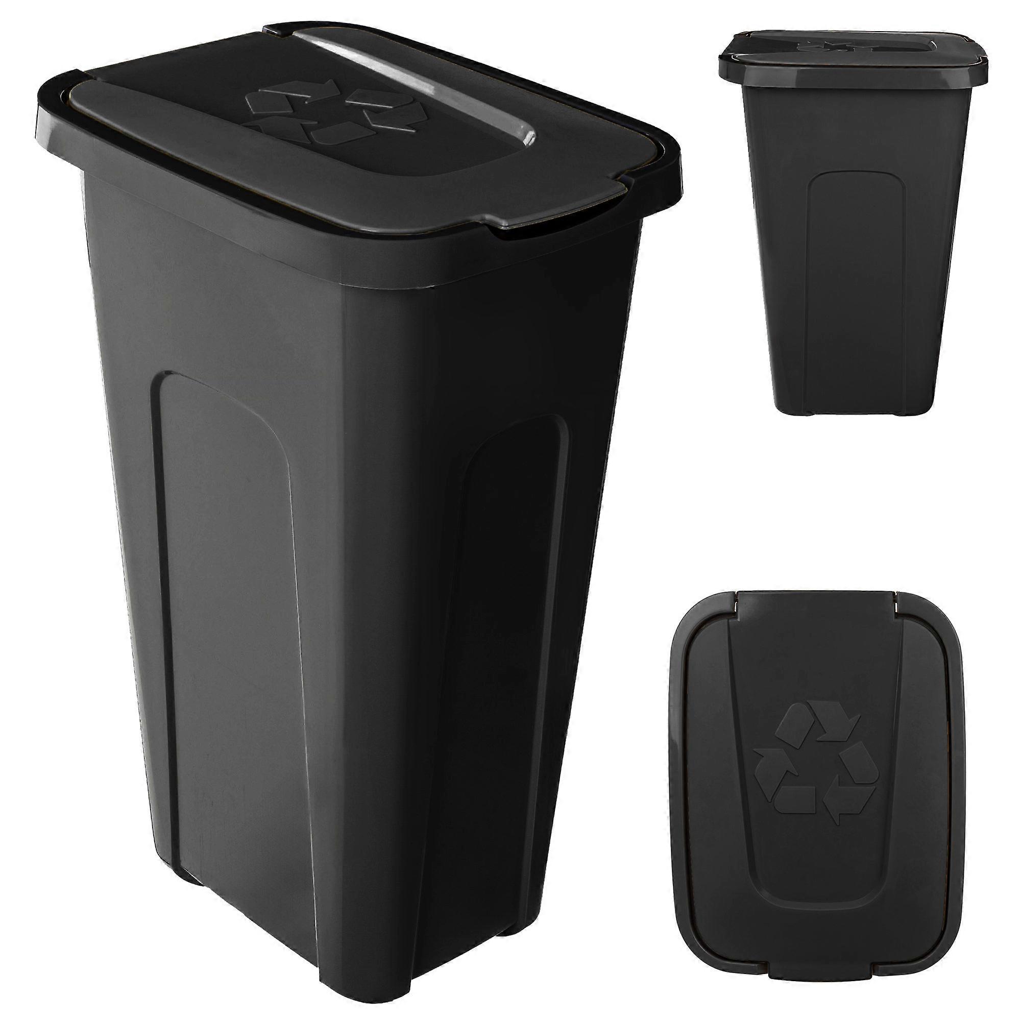 KADAX Mülleimer Mülltrennbehälter 30L Eimer Müllcontainer mit Deckel