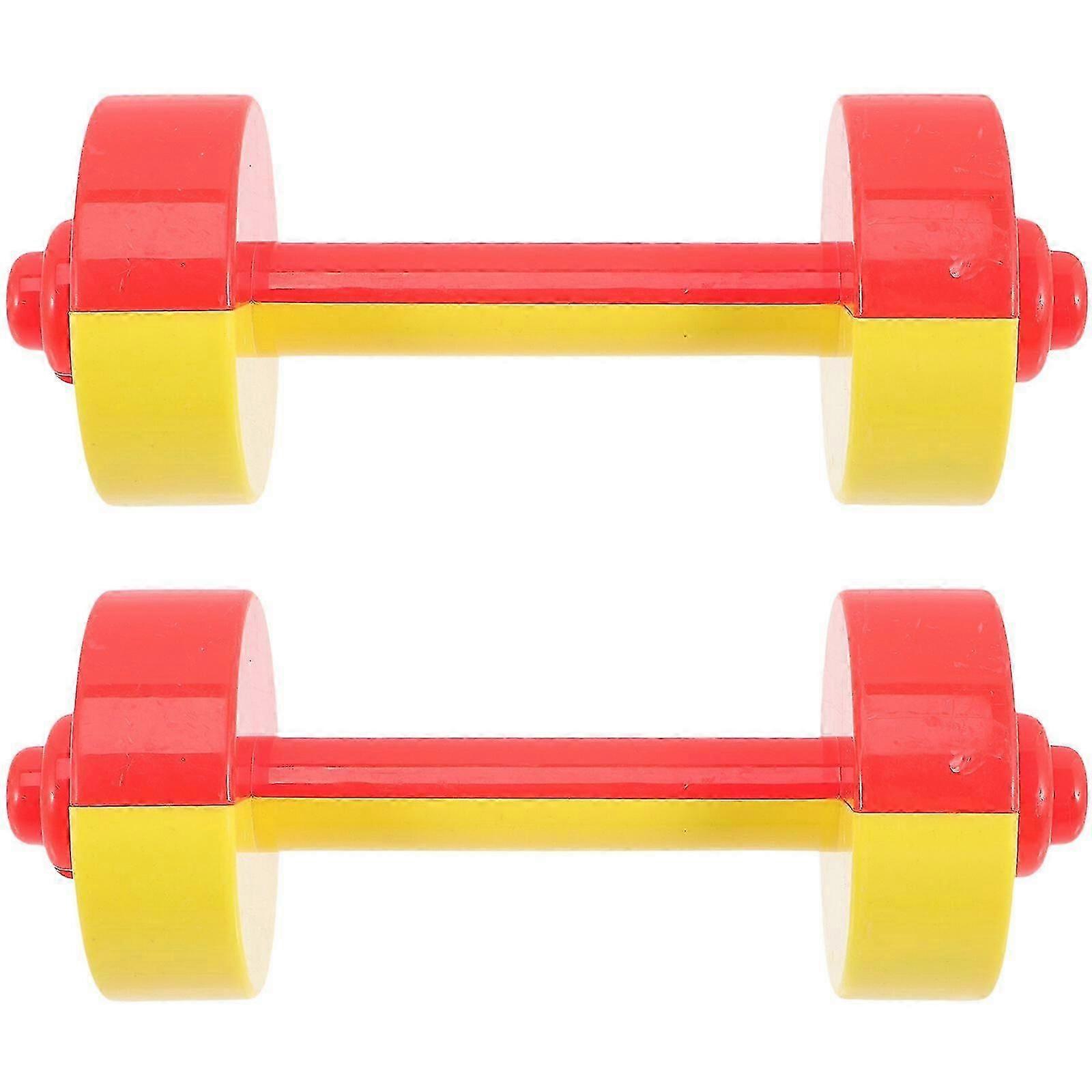 2Pcs Interactive Kids Dumbbells Interesting Children Toys Exercising Children Weights