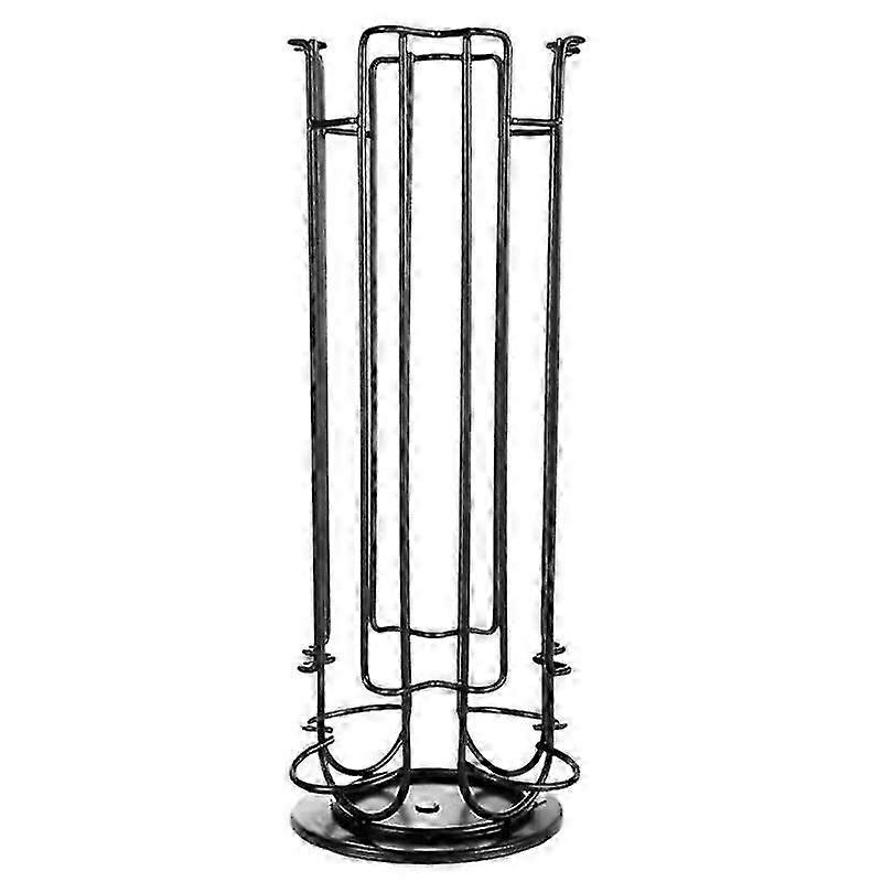 360 Degrees Rotation Capsule Coffee Stand Large Capacity Iron Compact Size Capsule Coffee Organizer