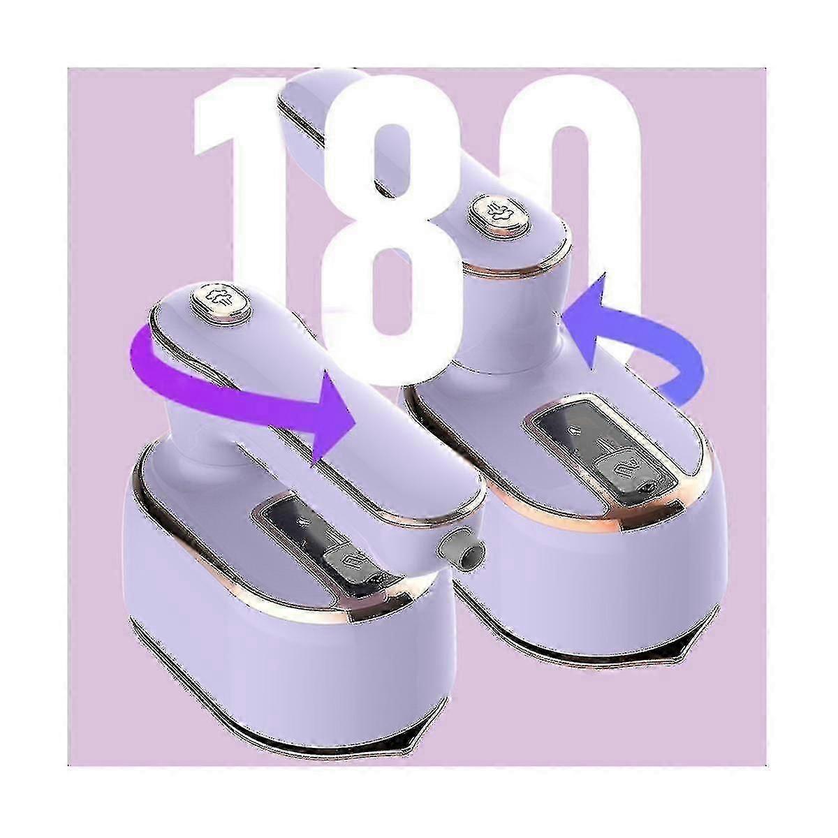 1000w Er Iron Handheld Portable Home Travelling For Clothes Ironing Ironing Eu Plug Pu