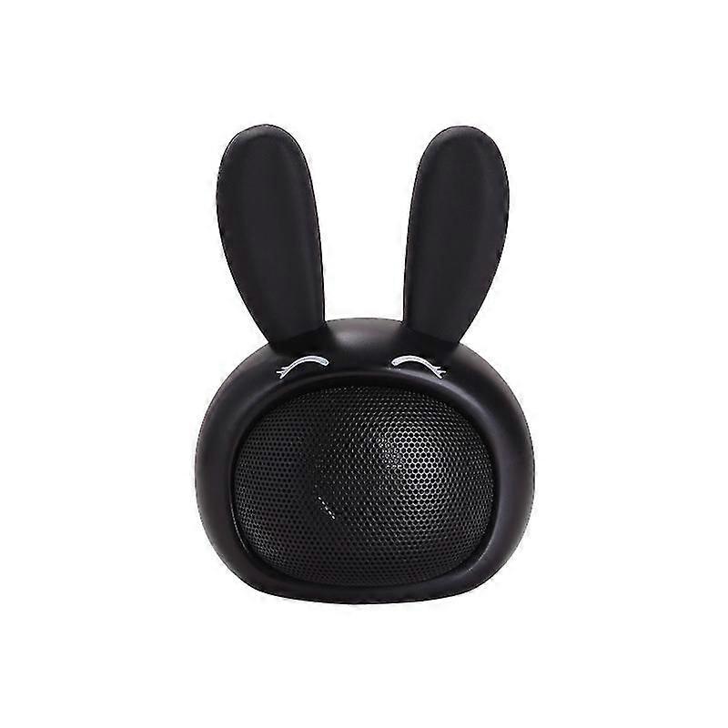 Mini Cartoon Bluetooth Wireless Speaker (Black)