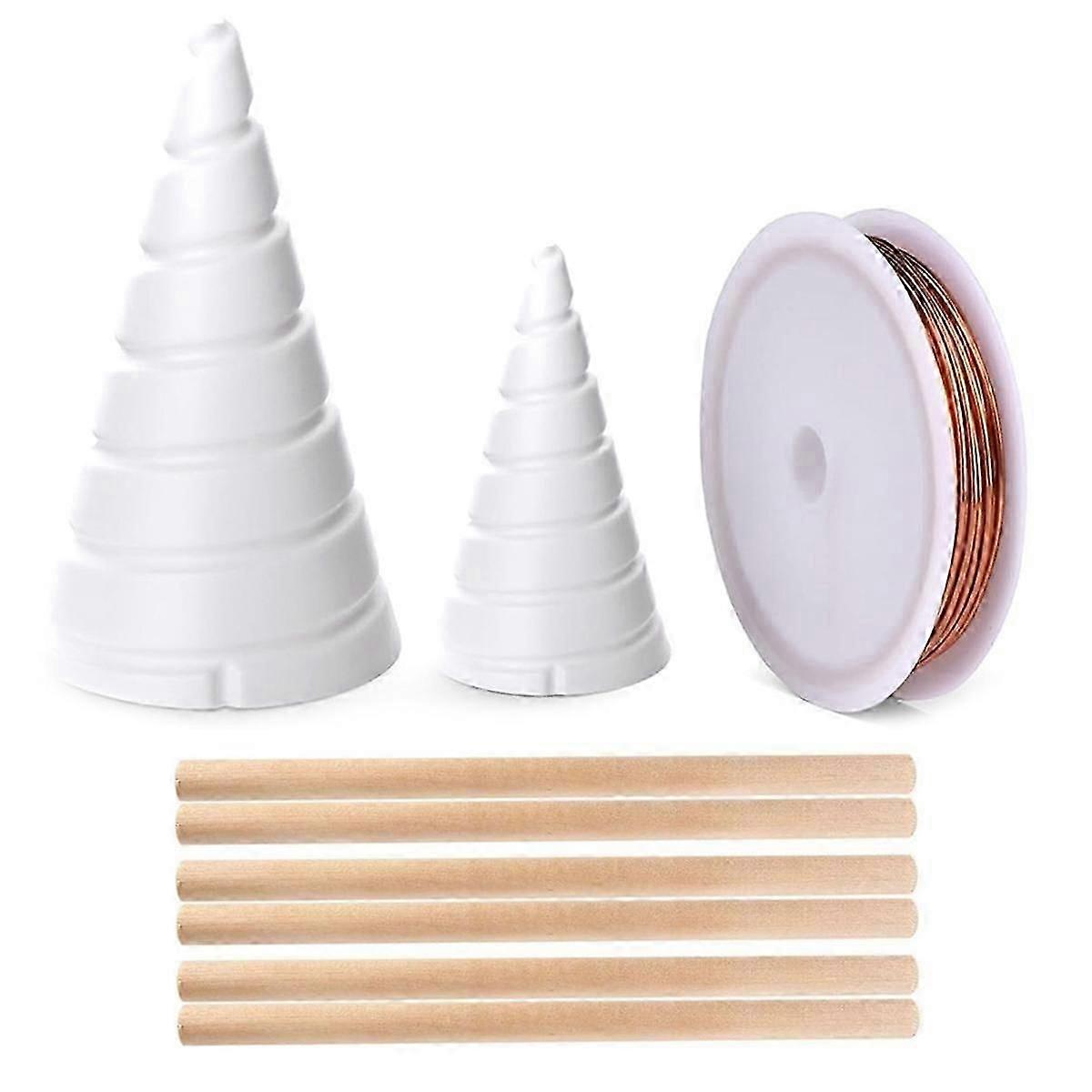 純銅線、フィボナッチコイル巻線治具付き、電耕用ガーデニング用、栽培園芸用