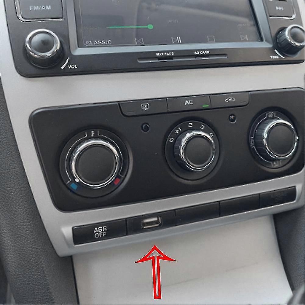 Car Rcd510 Rcd315 Cd Changer Usb Interface Adapter Audio 4pin Connector Cable For 2011 Octavia 2007