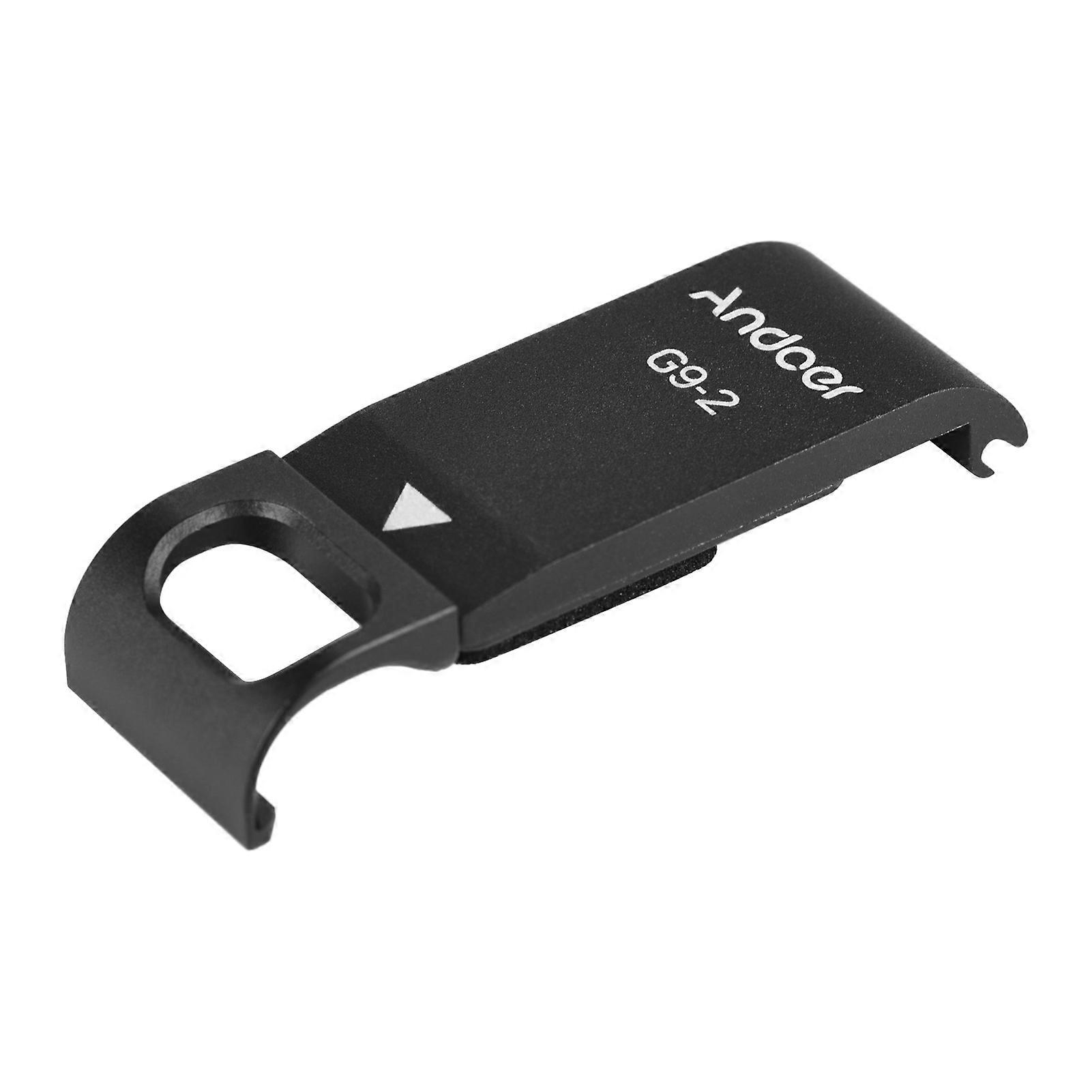 Andoer G9-2 δράση κάμερα κάλυψη μεταλλικό καπάκι αφαιρούμενη μπαταρία πόρτα Vlog αντικατάσταση αξεσουάρ για GoPro Hero 9 10 11