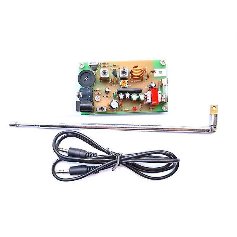 Shortwave AM Radio Transmitter Board 21MHZ Crystal W Antenna Kit (A)