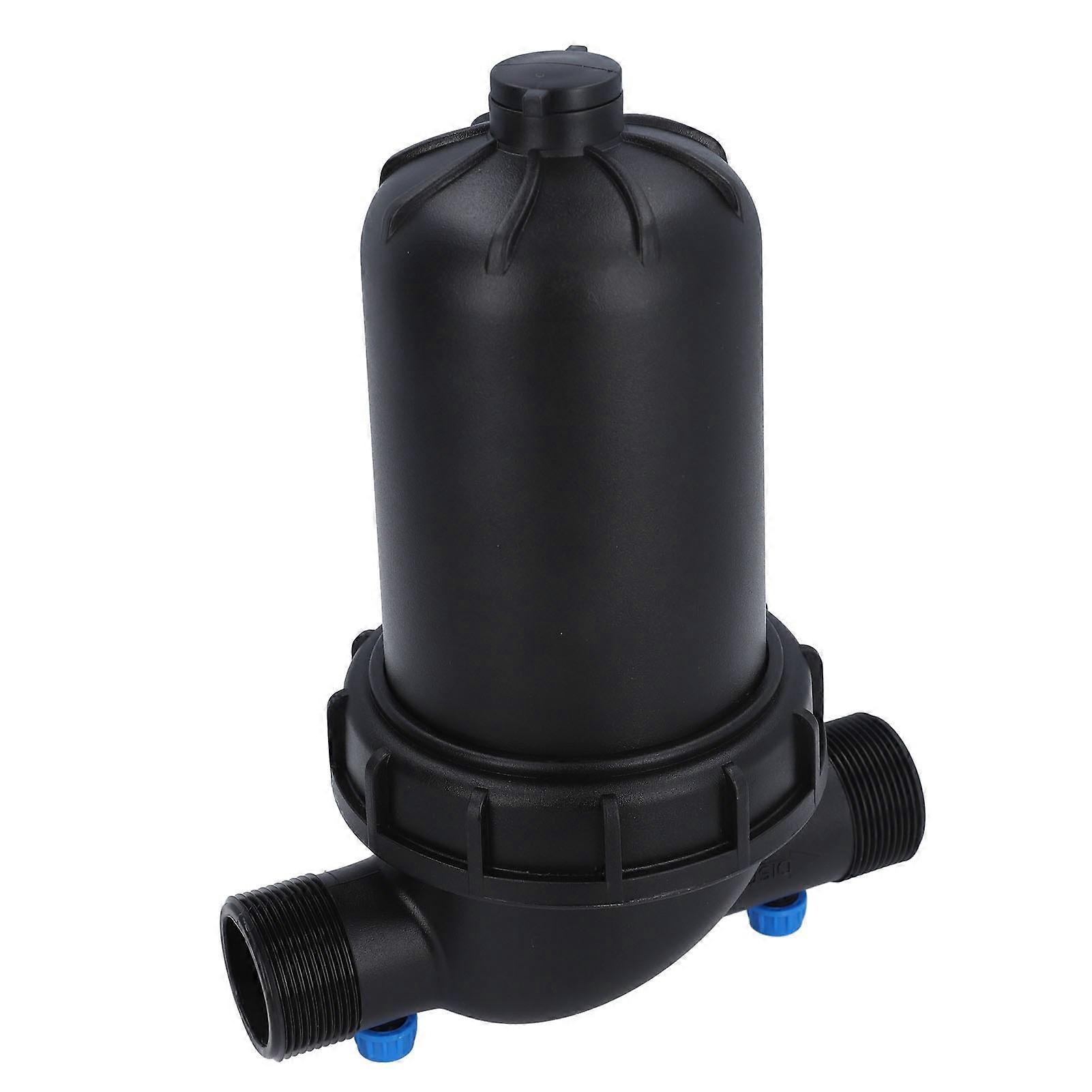 Irrigation Filter T Type Drip Irrigation Filter UV Resistant Gardening Agriculture Filter Micro Spray Technology 1.5in Screen Filter 