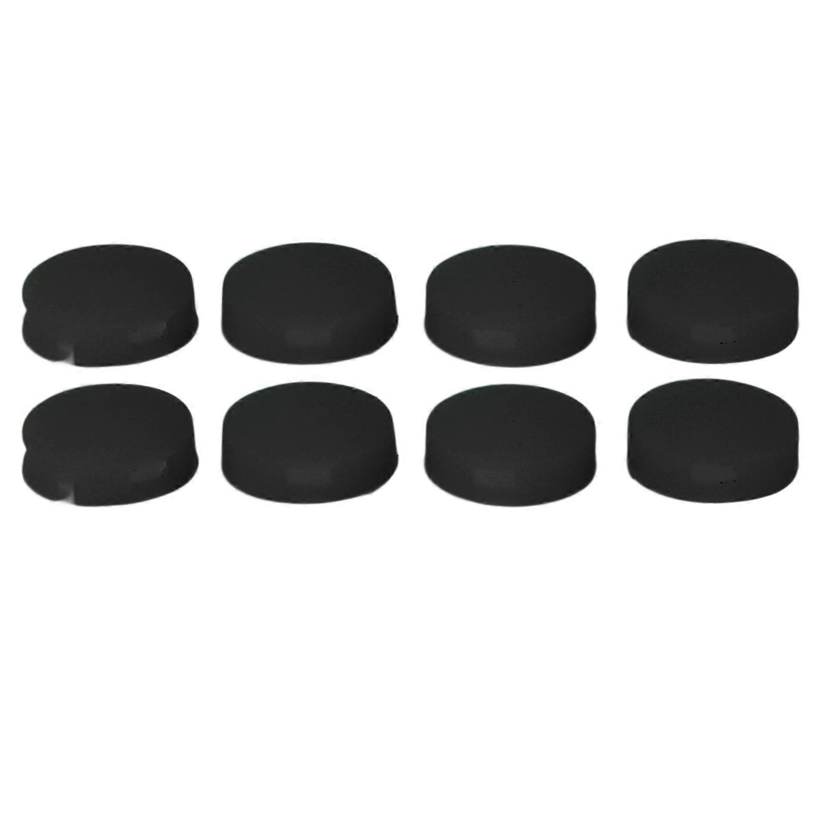 8pcs Silicone Doorbell Button Replacement for Pro, 19x8mm, Black