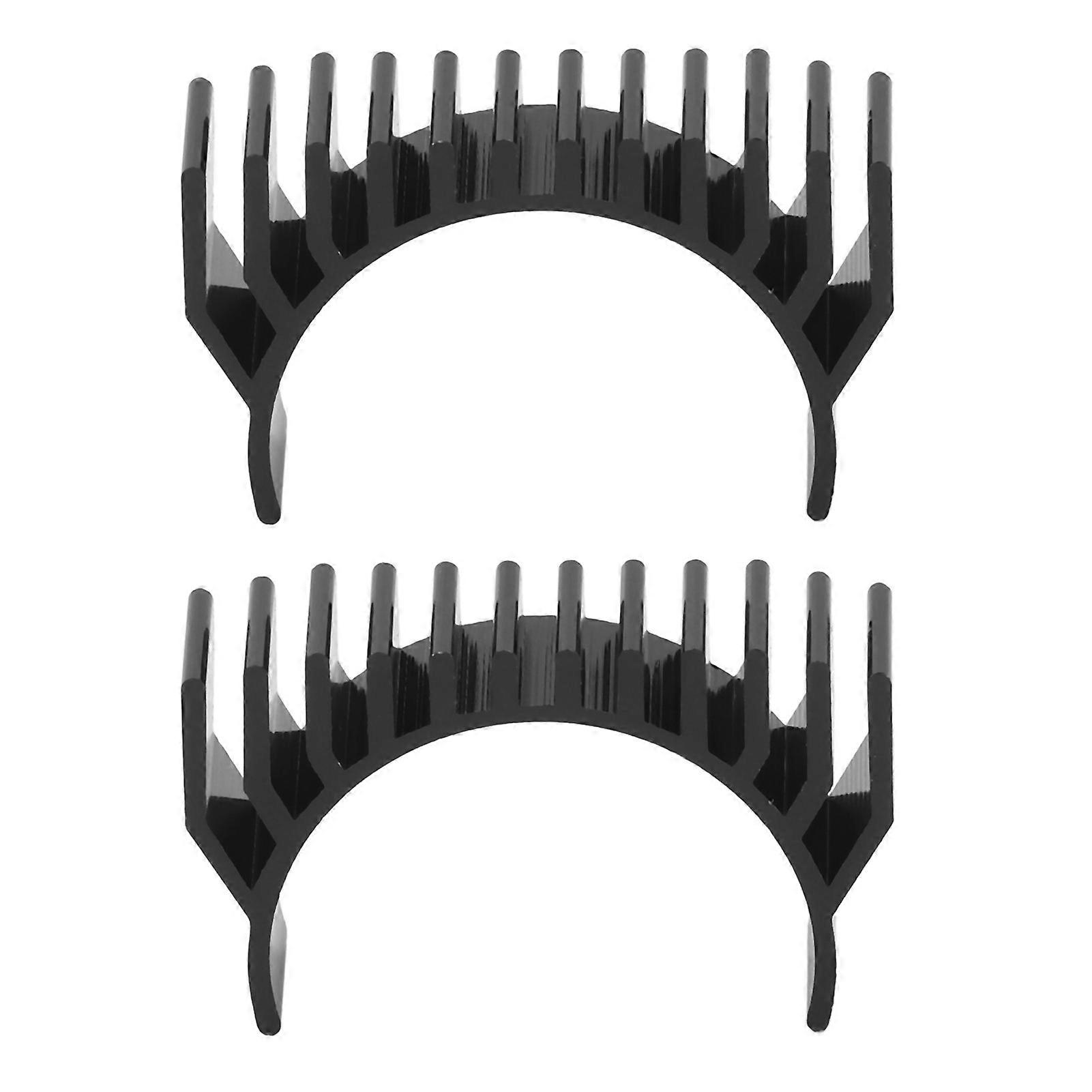 2 Pcs 3D Printer Extruder Motor Heatsink Aluminum Alloy 36 Stepper Motor Heatsink for K1 K1C K1 Maximum