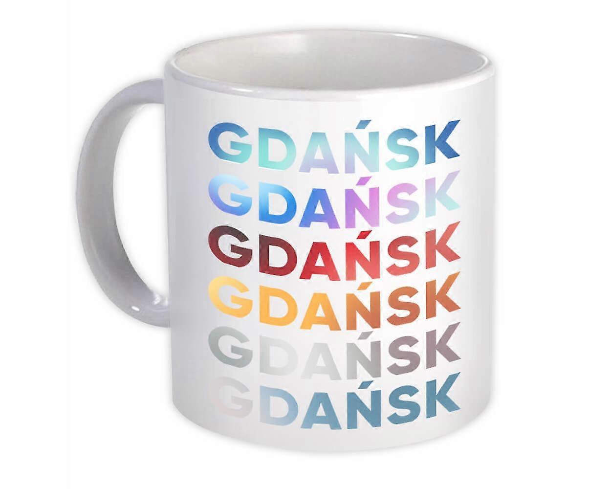 Gift Mug: Gdansk Poland Gradient