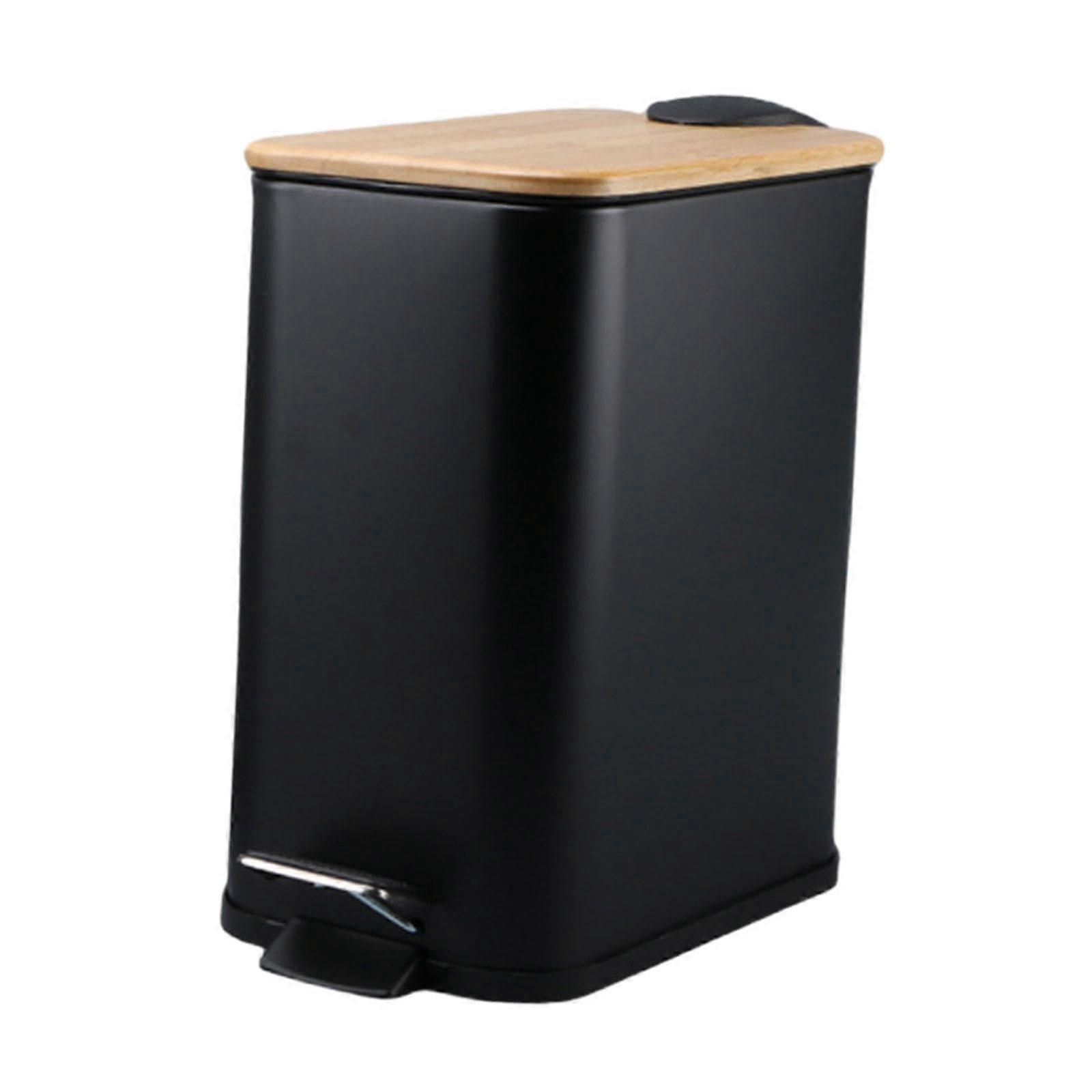 Modern Trash Can for Sunroom Entryway Waste Disposal