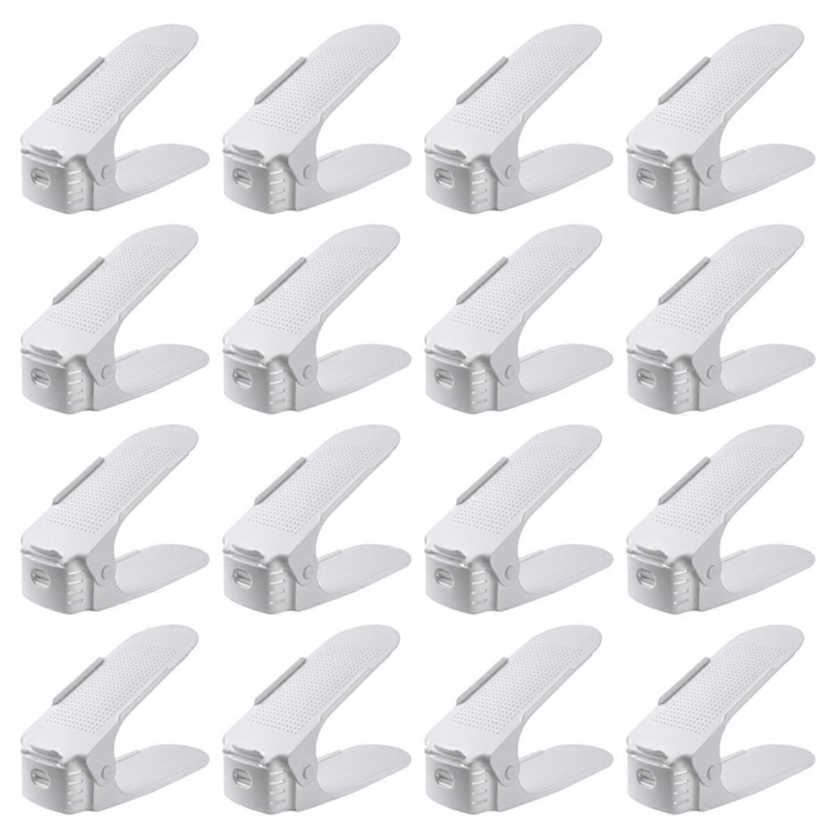 Shoe Slot Organizer for Shoe Pile of A Pair of Shoes, Save 50% Shoe Storage Space, Shoe Storage Rack
