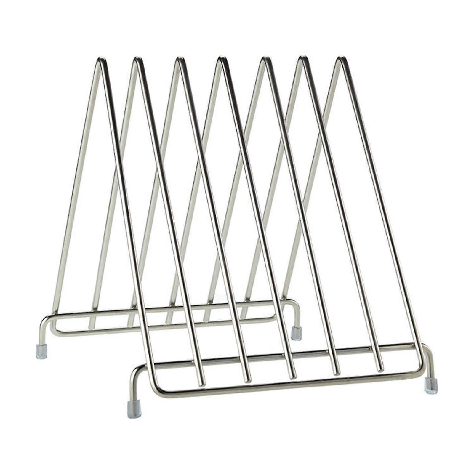 Cutting Board Organizer Stand for Counter Cabinet Storage