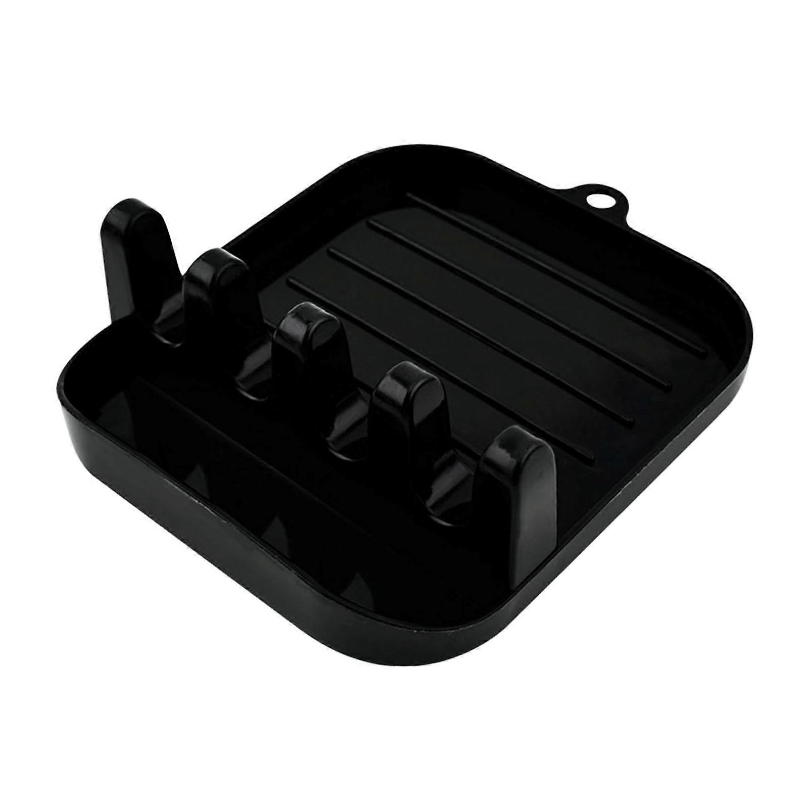 Pot Lid Holder Spoon Rest Space Saving Storage Rack Spatula Shelf Suitable for Most Cooking Tools