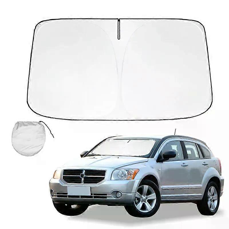 Windshield Sun Shade For Dodge Caliber Sunshade Sun Visor Protector Foldable Blocks UV Rays Keep Your Car Cooler