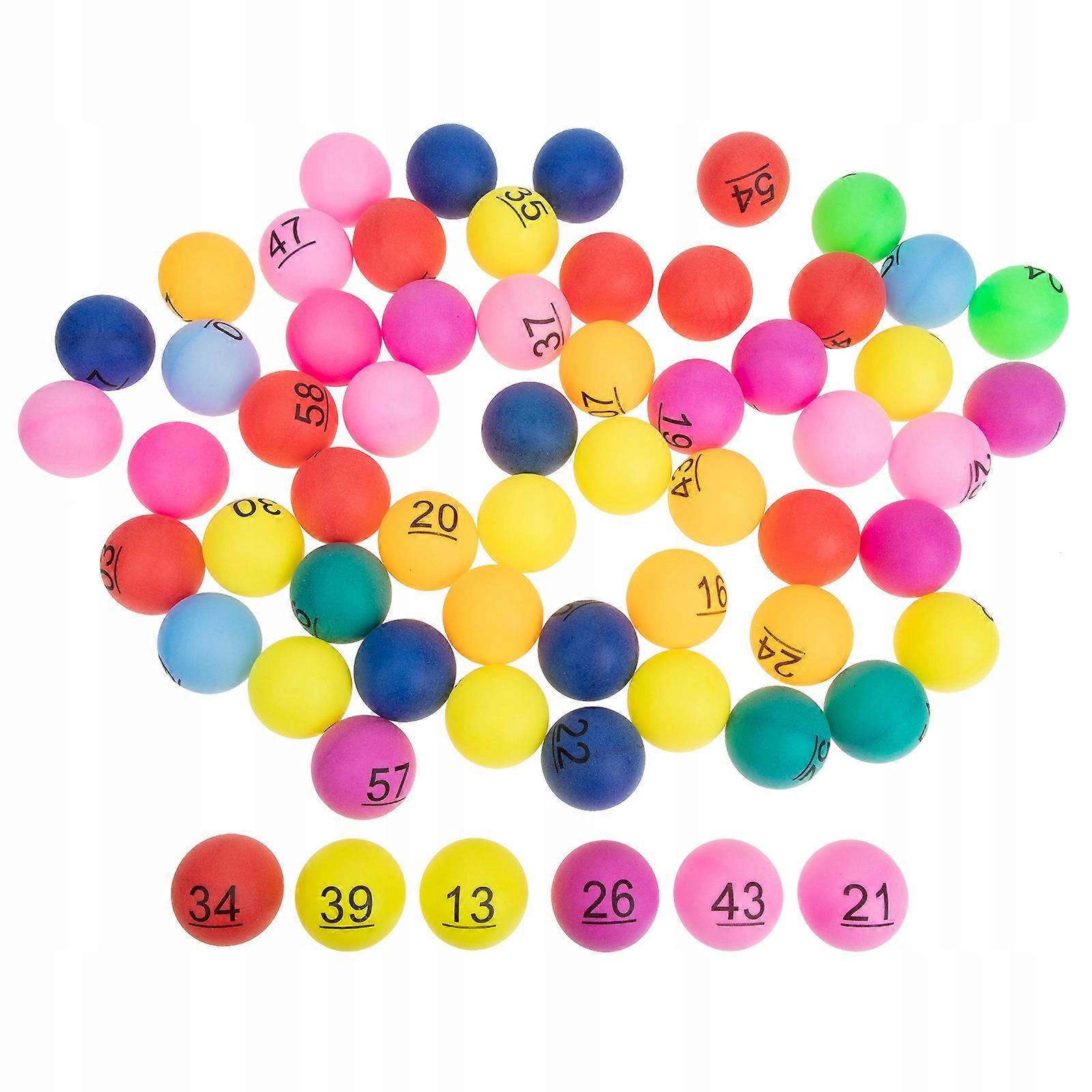 Table Game With Balls Pong Mathematics Bingo Draw