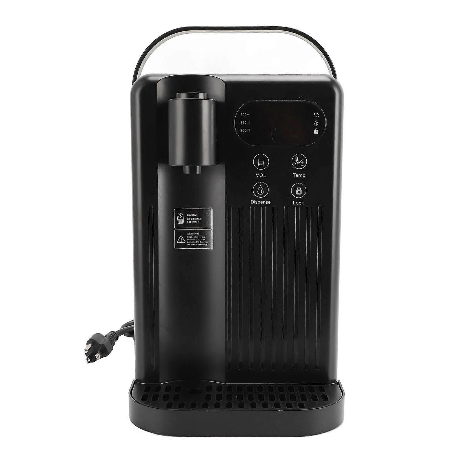 Instant Hot Dispenser with Child Lock Adjustable 12 Temperature Fast Heating Antislip Water Boiler Warmer for Table Top 3L