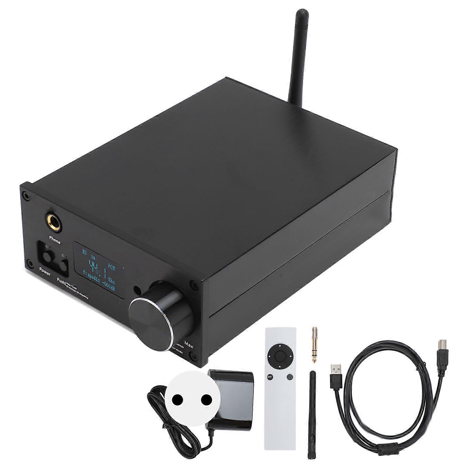 Sound Decoder Wireless Receiving Ldac 9038 Fiber Coaxial USB Power Amplifier Speaker Bluetooth Adapter