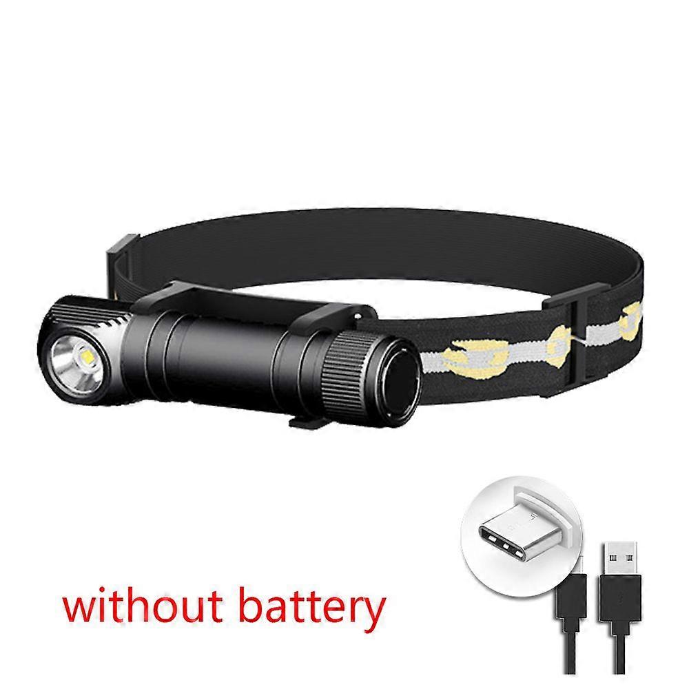 USB C 18650 Rechargeable LED Headlamp Torch Light 1000lm Flashlight with Magnetic Tail Work and Camp Light