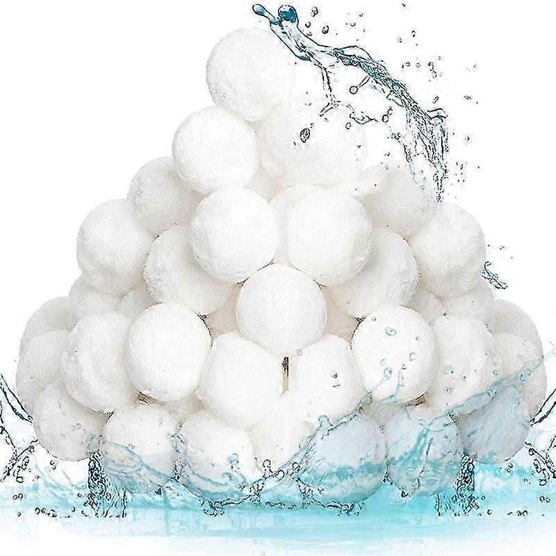 800 g 30-50 mm Reusable swimming pool filter balls, alternative to swimming pool filter sand, suitable for swimming pool filtration &My