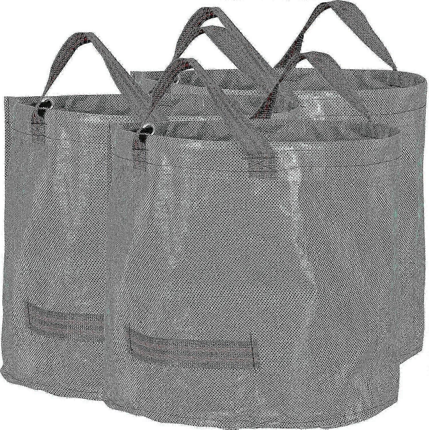 3x 60l rivsäkra trädgårdspåsar