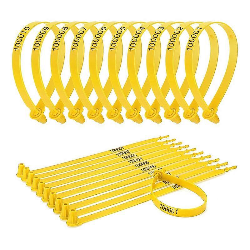 1000Pcs Plastic Truck Door Seal Security Seal Tamper Security Lock C